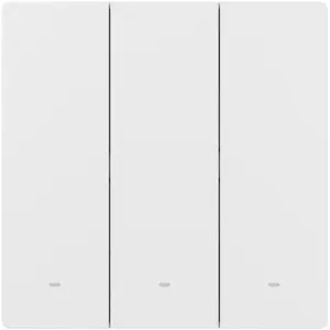 Interruptor triplo (3 Gang) Smart Zigbee de encastrar - standalone - Branco