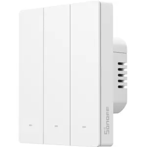 Interruptor triplo (3 Gang) Smart Zigbee de encastrar - agrupável - Branco