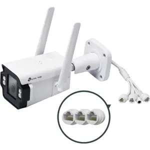 Câmara IP (4G LTE) Bullet 4MP 4mm Full-Color IR 50m - IP67