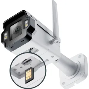 Câmara IP (4G LTE) Bullet 4MP 4mm Full-Color IR 50m - IP67