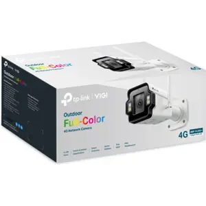 Câmara IP (4G LTE) Bullet 4MP 4mm Full-Color IR 50m - IP67