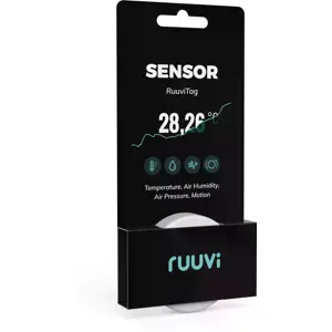Sensor ambiental Bluetooth 4-em-1 (Temp. + Humidade + Pressão Atmos. + Movimento) IP67