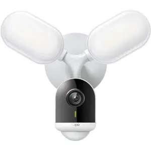 Câmara IP (Wi-Fi) 2K QHD 2.1mm IR 30m c/ projetores LED 2800Lm e sensor PIR - IP65