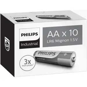Pilha alcalina industrial 1.5V LR06 / AA - [10 unid.]