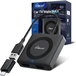 Conversor CarPlay/Android Auto com Fios para Wireless com Entrada HDMI