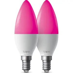 Lâmpada LED Smart WiFi E14 RGB+W (2500 - 6500K) 470lm - (2 unid.)