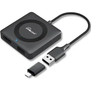 Conversor CarPlay/Android Auto com Fios para Wireless com Entrada HDMI