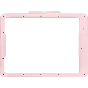 Tablet de escritura LCD infantil 14'' borrable con whiteboard en el reverso - Rosa