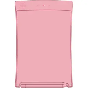 Tablet de escrita LCD infantil 8.5'' apagável - Rosa