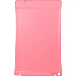 Tablet de escrita LCD infantil 10'' apagável - Rosa