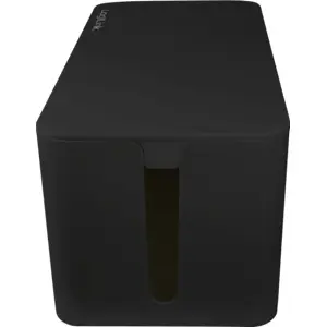 Caixa de organização oculta de extensões e cabos - preto - 407x157x133.5mm