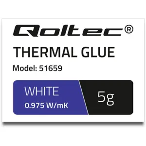 Cola Termocondutora (0.98 W/m·K) - branca - 5g