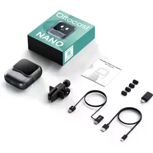 Conversor CarPlay/Android Auto com Fios para Wireless c/ Android 13 e Assistente AI