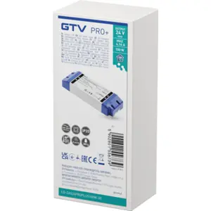 Fonte de alimentação para LEDs 24VDC 4.16A 100W