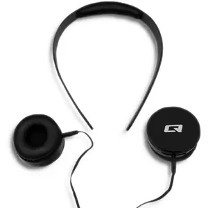 Auscultadores Headphones On-ear com fios e microfone - Preto