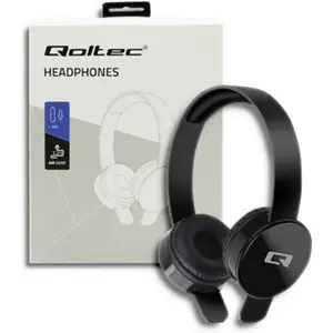 Auscultadores Headphones On-ear com fios e microfone - Preto