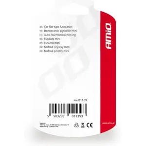 Conjunto de 10 fusiveis Auto MINI (11.9mm)