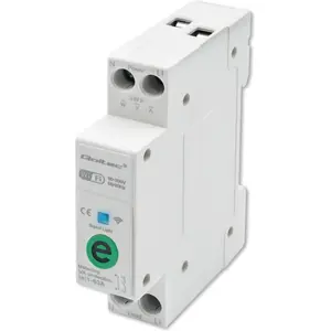 Relé Inteligente Wi-Fi p/ calha DIN c/ medição de energia 63A (Compatível com eWeLink)