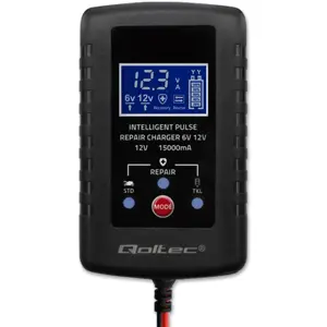 Carregador para baterias de Chumbo STD/AGM/GEL 6/12VDC 2–20Ah c/ função de reparação