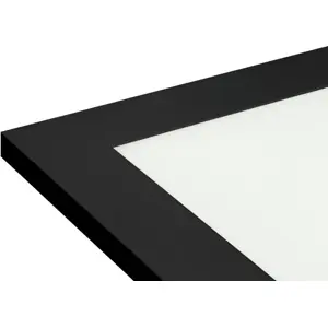 Painel LED quadrado de superfície/encastrável 230V 36W 4000lm 4000K 595x595x27mm - Preto