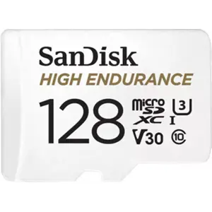 Cartão de memória microSDHC 128GB classe 10 UHS-I V30 - High Endurance