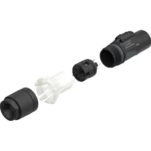 Ficha powerCON TRUE1 macho 3 contactos (2+T) 16A 250V [cabo 6-12mm] - Power IN