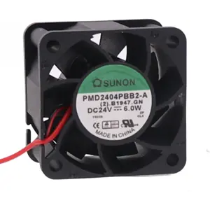 Ventoinha 40x40x28mm 24VDC 6W 0.25A 2 fios