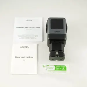 Carregador Gan PD 3.0 + QC 4+ (3x USB-C + USB-A) 100W
