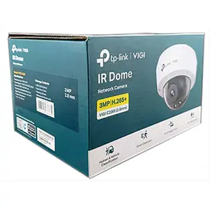 Cámara IP (Ethernet con PoE) Dome 3MP 2.8mm IR 30m - IP67 IK10