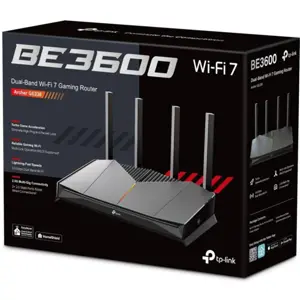 Router Gaming BE3600 de doble banda Wi-Fi 7 (2.4 / 5 GHz) multigigabit