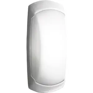 Aplique 230VAC c/ lâmpada LED 1x E27 - IP66 - Branco