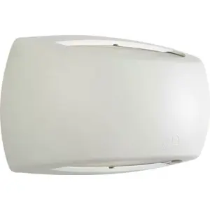 Aplique de LED 1x E27 (s/ lâmpada) - IP66 - Branco- 300x130x85mm