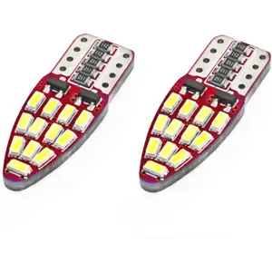 Lâmpada LED T10 W2.1x9.5d (W5W) 24×SMD3014 12V 2.5W CANbus [2 unid.]
