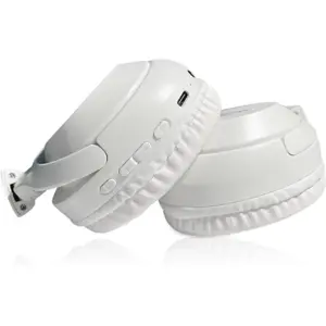 Auscultadores Headphones On-ear Bluetooth 5.0 c/ microfone - Branco