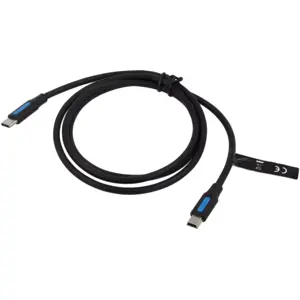Cabo Mini-USB macho - USB-C macho 2A - 0.5m