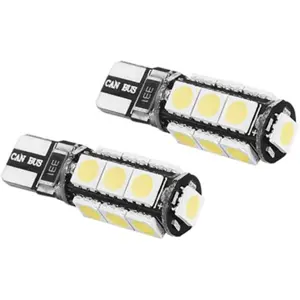 Lâmpada LED T10 W2.1x9.5d (W5W) 13×SMD5050 12V 2W 156lm CANbus [2 unid.]