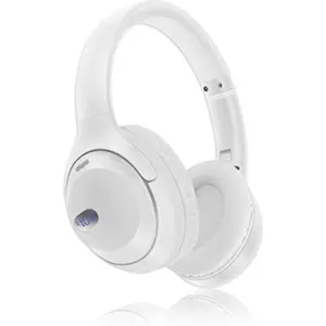 Auscultadores Headphones On-ear Bluetooth 5.0 c/ microfone - Branco