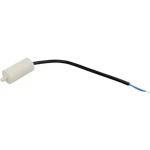 Condensador para motor 4uF 425V Ø28x55mm - c/ fio