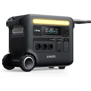 Power Station 2300W 2560Wh LiFePO₄ c/ App WiFi + Bluetooth, HyperFlash 1h e UPS <20ms