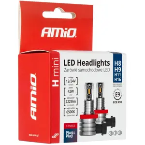 Lâmpada LED CSP H8/H9/H11/H16 42W 2250lm (homologada) - [2 unid.]