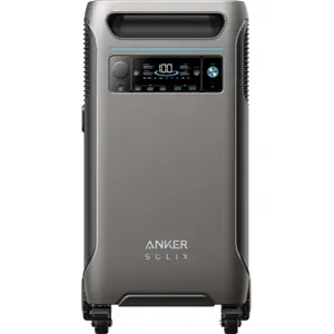 Power Station 6000W 3840Wh LiFePO₄ c/ App WiFi + Bluetooth, Expansível 26.9kWh e UPS <20ms