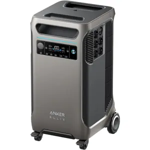 Power Station 6000W 3840Wh LiFePO₄ c/ App WiFi + Bluetooth, Expansível 26.9kWh e UPS <20ms