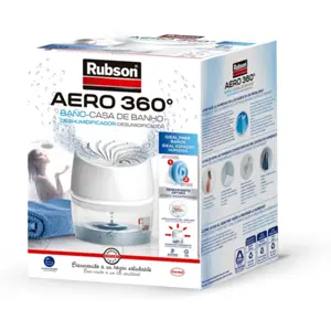 Deshumidificador sin cables Baño 1,3L [< 10 m²]