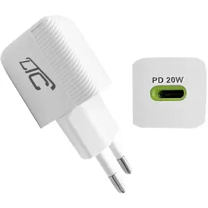 Carregador 20W GaN USB-C (PD) - Branco