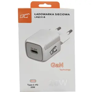 Carregador 20W GaN USB-C (PD) - Branco
