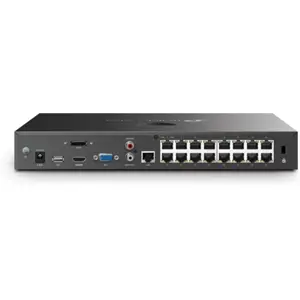 Gravador de Vídeo NVR c/ PoE+ p/ câmaras IP - 16 canais