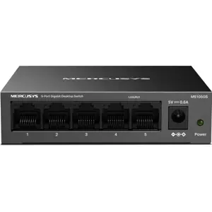 Switch 5P Gigabit 10/100/1000Mbps - caixa metálica