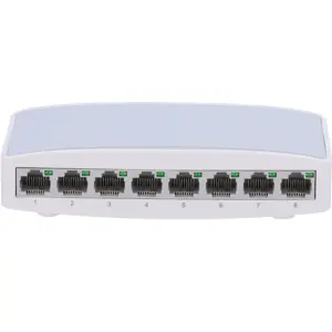Interruptor de sobremesa 8P 10/100Mbps