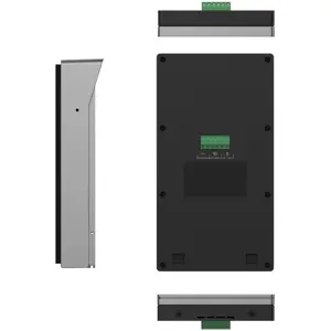 Kit Videoporteiro inteligente WiFi / 2 Fios c/ 2 unidades ext. 2K + monitor 7'' + leitor RFID