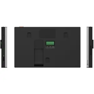 Kit Videoporteiro inteligente WiFi / 2 Fios c/ 2 unidades ext. 2K + monitor 7'' + leitor RFID